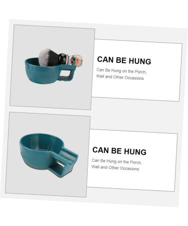 Solustrious Shaving Foam Shell & Rustic Shaving Cup - Premium Plastic Bowl for Men | International Shipping - Buy Online on GoSupps.com