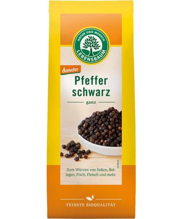 BLACK PEPPER GRAIN ORGANIC 50g - LEBENSBAUM
