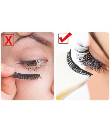 Effortless Lash Curler: Instant Eye-Opening Effect Easy-to-Use Eyelash Curling Tool-Design for Home & Travel White - Buy Online on GoSupps.com