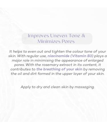 GEW'N KIRISH 10% Niacinamide + Rosemary Pore Minimizing Serum Natural Formula for Brightening Reducing Uneven Tone and Minimizing Pores | Oil Control & Anti-Aging | 30 ml (1.01 fl oz) - Buy Online on GoSupps.com