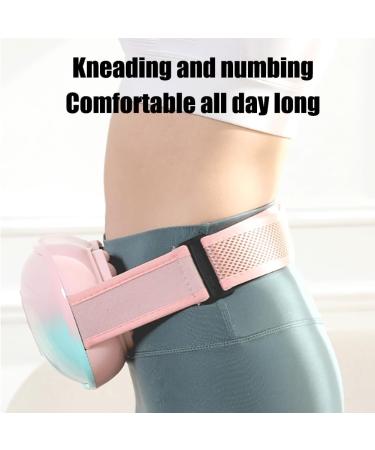 ThyxG Electric Abdominal Massage Device - Portable 3 Heat Levels Adjustable Strength for Belly Legs & Neck - Buy Online on GoSupps.com