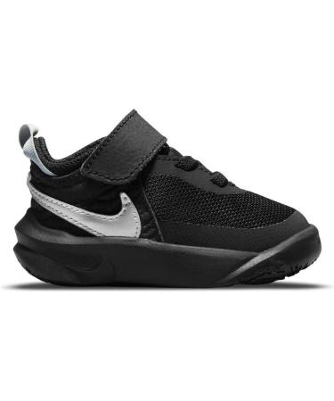 Nike Unisex Kids' Team Hustle D 10 Gymnastics Shoe - 27 EU - Black Metallic Silver Volt White | International Shipping Available - Buy Online on GoSupps.com