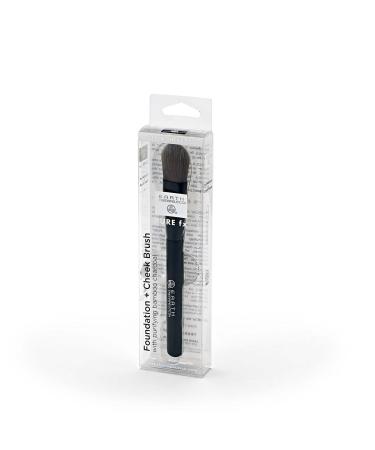 Shop Earth Therapeutics Foundation + Cheek Brush | Purifying Bamboo Charcoal - International Shipping Available - Buy Online on GoSupps.com
