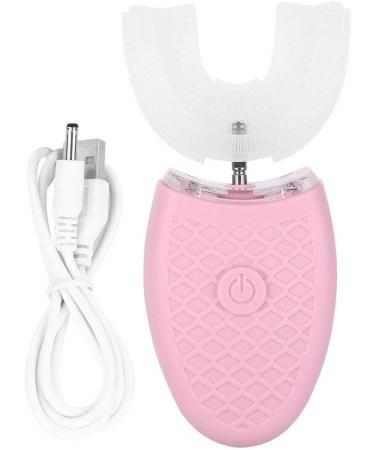 GOTOTOP Electric Toothbrush - U-Shape Head 4 Cleaning Modes IPX7 Waterproof Pink - Ultimate Vibration Cleaning & Cold Light Technology - Buy Online on GoSupps.com