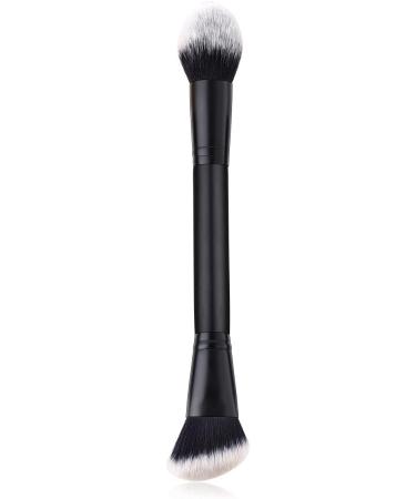 Double Ended Makeup Brushes Face Brush Repair Brush Contour Brush for Liquid Cream Powder Face Beauty Cosmetic Tools Double ended brush - Buy Online on GoSupps.com