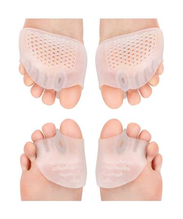 Toe Spreader Silicone for Hallux Valgus & Hammer Toes - Soft Elastic Slipproof Gel - 3-Toes & 5-Toes Universal Size - Buy Online on GoSupps.com