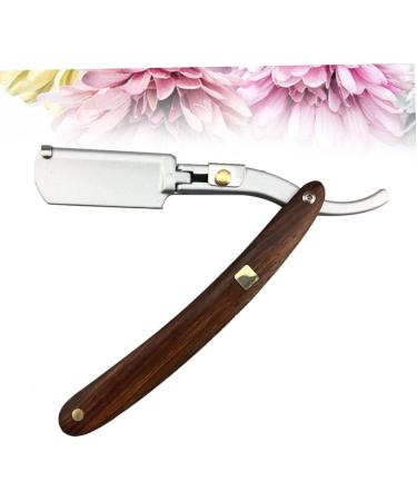 Minkissy 2pcs Metal Cutlery Holder & Manual Bamboo Hand Razor Set - Safe & Stylish Grooming for Men - Buy Online on GoSupps.com