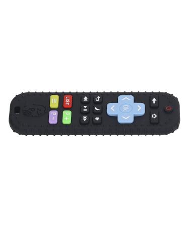 Buy Baby Teething Chew Toy - Tactile Cartoon Remote Control Shape (Black) | Safe & Fun International Shipping - Buy Online on GoSupps.com