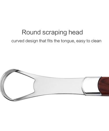 Stainless Steel Tongue Scraper Tool for Adults | Healthy Oral Hygiene Brush to Eliminate Bad Breath - Buy Online on GoSupps.com