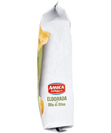  Italian Gourmet E.R. Amica Eldorada Pack of 10 salted potato chips in olive oil 130g + Italian Gourmet Polpa 400g - Buy Online on GoSupps.com