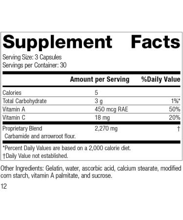 Standard Process A-C Carbamide - Kidney Support Supplement - Gluten-Free - 90 Capsules - Buy Online on GoSupps.com