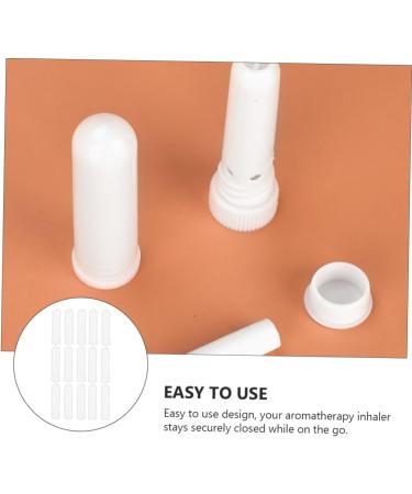 Lurrose 45 Pcs Snorkel Accessories Perfume Container Essential Oils | Empty Inhaler Stick for Aromatherapy | Nasal Inhaler Tube x3pcs Included - Buy Online on GoSupps.com