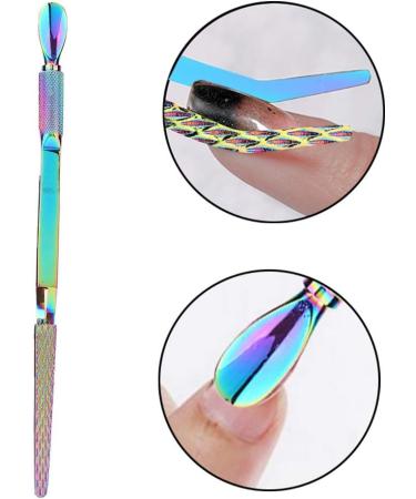 Nail Curve Shaping Clips Stainless Steel Nail Pinching Clamps Double End Nail Art Shaping Tools for Nail Enthusiasts Technicians - Buy Online on GoSupps.com