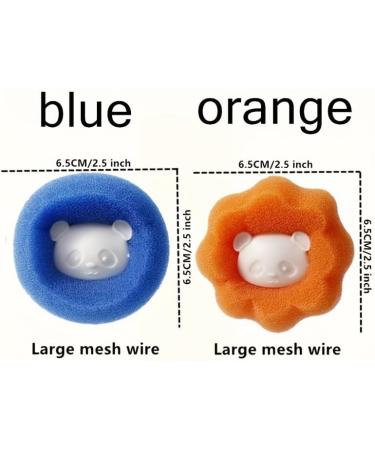 6pcs Hair Remover Used In Washing Machine Dryer Ball Reuse Reduce Wrinkles Save Washing Machine Free Drying Time - Buy Online on GoSupps.com