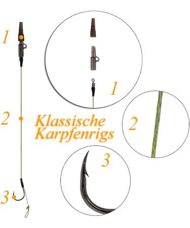 Handmade Croch Boilie Rig | Classic Carp Leader Rigs for International Shipping - Buy Online on GoSupps.com