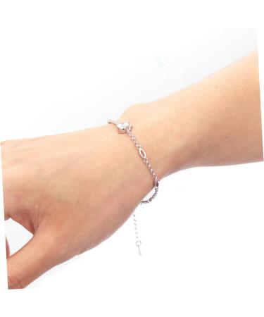 VALICLUD 12 Silver Bracelet Zodiac Charm Bracelet 925 Bracelet Zodiac Sign Bracelet Friendship Bracelet Bangles for Womens Bracelet for Women Bracelets for Women Miss Jewelry Constellation - Buy Online on GoSupps.com