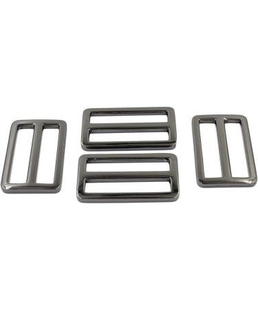 DGOL 10pcs 1-1/2 inch Slider Webbing Strap Tri Glide Buckles Zinc Alloy Tri-Glide Slide Buttons Fasteners (Silver) - Buy Online on GoSupps.com