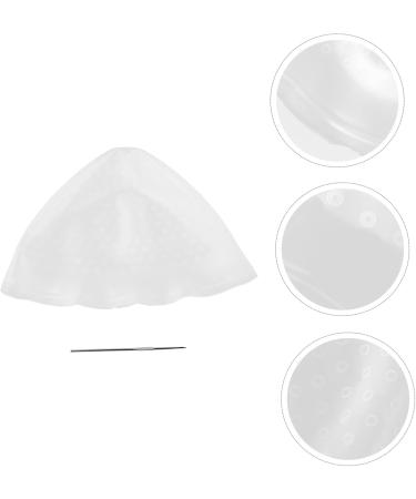 FRCOLOR Dyeing Cap Hair Dyeing Decolorante Para Tools Colouring Colour Caps Metal Cap Frosting Hair Bleaching Cap Marking Salon Silicone Dye Cap Hair Colour Baked Oil Cap Main White - Buy Online on GoSupps.com