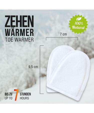 Hello Heat Warm Pack - 10 Pairs of 7-Hour Thermal Toe Warmers for Shoes Ski Boots & Snowboard Boots - Buy Online on GoSupps.com