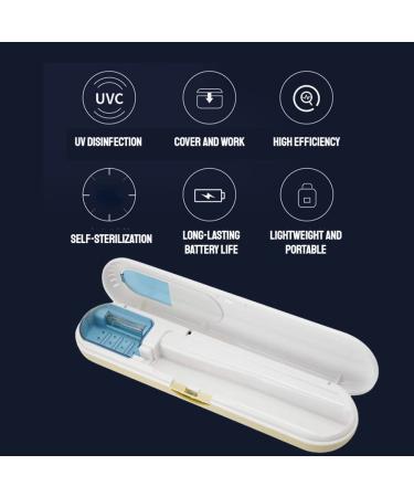 Portable Toothbrush Sterilizer Box | Effective Toothbrush Disinfectant for International Shipping - Buy Online on GoSupps.com