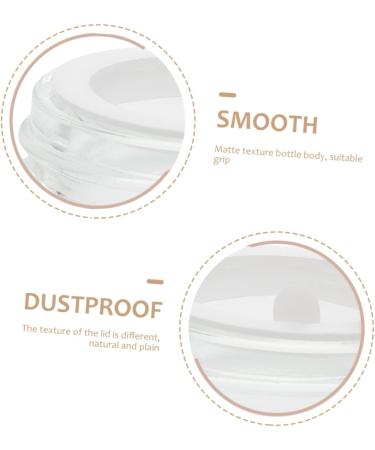 FRCOLOR Pen wash cup nail remover bottle Nail Art Dappen cup terrarium empty cream jars powder dappen dish bowl refillable makeup jar glass containers Crystal Nail Spa crystal glass wood - Buy Online on GoSupps.com