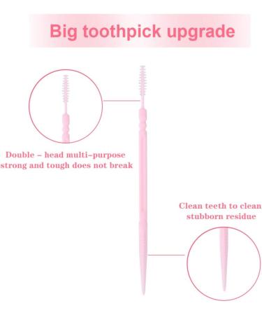 Healifty 1100pcs Interdental Brushes - Multipurpose Plastic Dental Care Tools for Effective Oral Hygiene - Buy Online on GoSupps.com