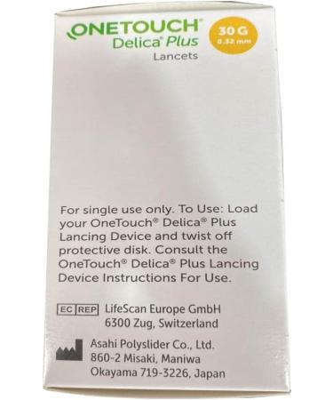 J&D OneTouch Delica Plus 200 Lancets 30G (0.32mm) | High-Quality Lancets - Buy Online on GoSupps.com