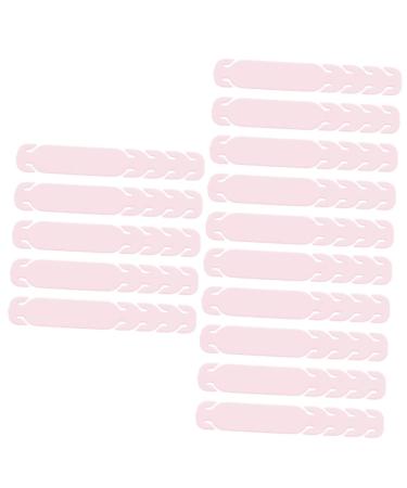 Minkissy 30 STK practical mask accessories MOP holder rack hook for extension buckle mask extension hooks make ear rope buckle ma extension hook tab malt pink
