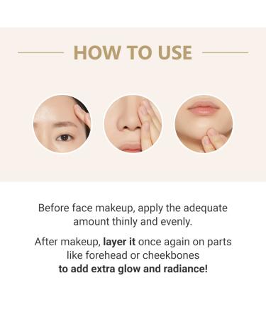 ETUDE Glow On Base Oil 30ml (21AD) | All-in-One Makeup for Glowing Dewy Finish | Korean Beauty - Buy Online on GoSupps.com