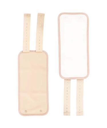 2-part castor oil packaging wrap set reusable organic-ribinus oil pack adjustable castor oil joint package for pain relief on feet legs neck arms calves