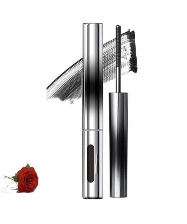 Vervaci Iron Rod Mascara Vervaci Mascara Iron Wand Mascara 3D Curling Eyelash Iron Mascara Metal Rod Mascara Waterproof Long Lasting (1*Black)