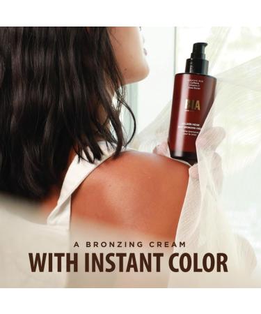 Golden Hour Bronzing Cream | Age-Defying Vegan Body Bronzer | Long-Lasting Natural Glow | Paraben-Free & Fast Absorbing - Buy Online on GoSupps.com