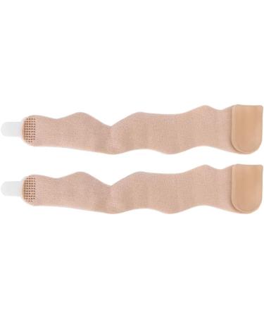 Soft Toe Finger Straightener - High Elasticity, Skin-Friendly Separator for Curled Pinky Toes - Foot Care Correction - Buy Online on GoSupps.com