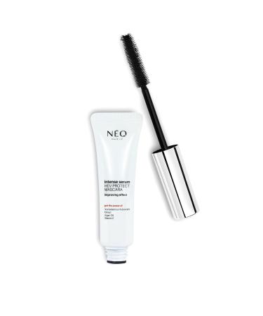 NEO MAKE UP HEV PROTECT MASCARA 9 ml - Noir - Soins du Mascara - Maquillage - Maquillage Femme - Makeup - Cils - Mascaras - Lashes HEV PROTECT MASCARA 9 ml (Lot de 1)