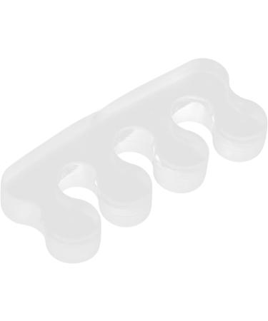 Silicone Toe Separator Corrector 2 Set - Lightweight Transparent Orthotic for Overlapping Toes - Restore Toe Alignment - 116G/4.1Oz - Buy Online on GoSupps.com