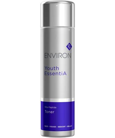Environ Youth EssentiA Vita-Peptide Toner - Peptide Enriched Balancing Formula 6.8 Fl. Oz Unscented All Skin Types Cleansing Balancing and Tightening 6.8 ounces