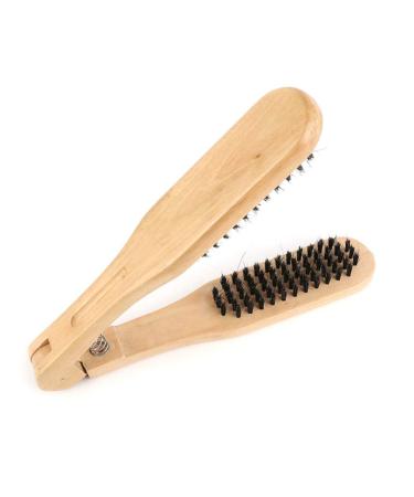 EXCEART Hair Straightener Brush - Best Flat Iron for Knotty Hair | Men's Wooden & Bamboo Comb - Buy Online on GoSupps.com