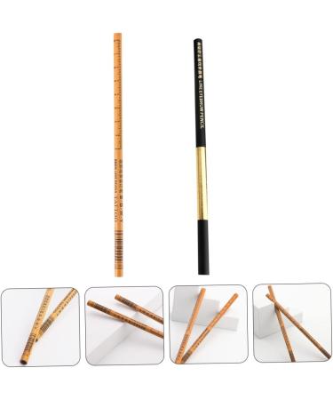 Angoily 4 Pcs Eyebrow Pencil Eyebrow Pen Brown Eyeliner Makeup Pencils Woman Cosmetic Brush 1 count (Pack of 1) As Shownx2pcs - Buy Online on GoSupps.com