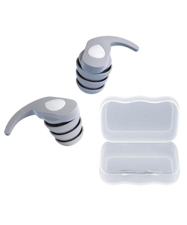 Reusable Ear Plugs For Sleeping Noise Cancelling Loop Quiet Earplugs For Sleeping Silicone Ear Plug Soft Earplug For Work Study Library swimming Concert 1 count (Pack of 1)