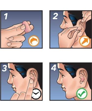 Buy Hearos Sleep Pretty Tonight Foam Ear Plugs - 32 NRR 12 Pairs Purple | Best Hearing Protection for Sleep | International Shipping - Buy Online on GoSupps.com