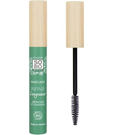 L a Nature Organic Infinite Length Lengthening Mascara - Black - So'Bio tic - Buy Online on GoSupps.com