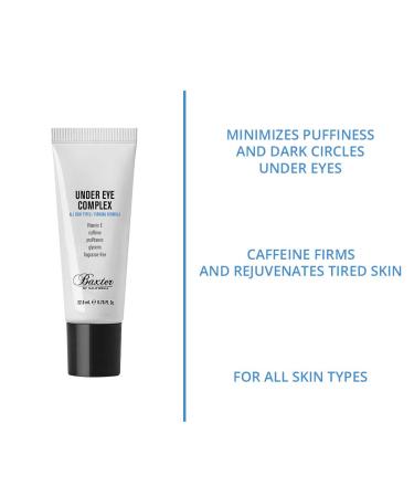 Baxter of California Men's Under Eye Cream - Depuffing & Line Reducing Formula - Buy Online on GoSupps.com