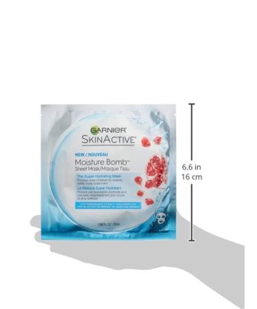 Garnier SkinActive Super Hydrating Sheet Mask 0.08 oz - 1 Count | Moisturizing Face Mask - Buy Online on GoSupps.com