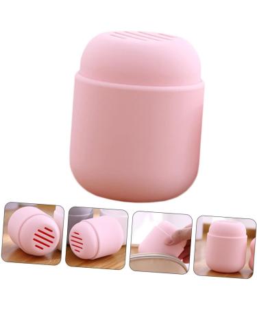 HAPINARY Powder Puff Storage Box Pink Make up Silica Gel - Buy Online on GoSupps.com