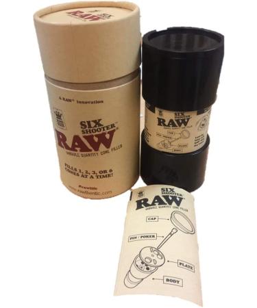 RAW Six Shooter for King Size Cones - Cone Loader Filling Device for Efficiently Filling 1-6 Cones | Perfect for Beginners - Buy Online on GoSupps.com