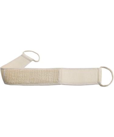 2x Exfoliating Back Scrubber for Shower - Double-Sided Cotton & Linen Body Bath Sponge | International Shipping - Buy Online on GoSupps.com