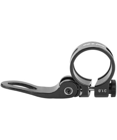 Aluminum Alloy Quick Release Bike Post Clamp for 27.2/28.6mm Seat Post - Black - Buy Online on GoSupps.com