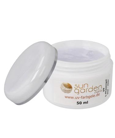 UV Gel 1-Phase Gel 50 ml - clear - All in One Gel - 3-1 UV Gel for priming building and sealing