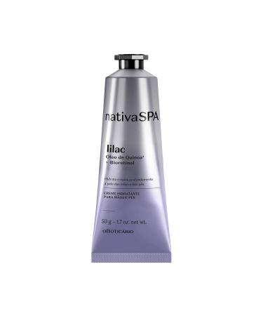 Nativa SPA Body Smoothing Lilac Bundle: Body Lotion (13.5oz) & Hand Cream (1.7oz) with Nourishing Quinoa Oil + Bioretinol - Buy Online on GoSupps.com