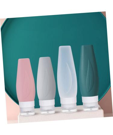 Flexible Silicone Squeeze Bottles Set - Travel Toiletries & Makeup Storage - Ideal for Lotion and Cosmetics - Buy Online on GoSupps.com